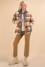 Load image into Gallery viewer, Pinky Plaid Shacket - Very J