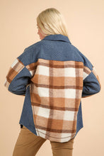 Load image into Gallery viewer, Pinky Plaid Shacket - Very J