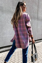 Load image into Gallery viewer, Lily Clothing - CWOJA0368_LOOSE FIT PLAID BIG BUTTONED SHIRTS JACKET: White / (XL) 1