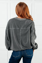 Load image into Gallery viewer, Beyond the Basics Pullover in Ash Black