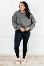 Load image into Gallery viewer, Beyond the Basics Pullover in Ash Black