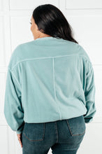 Load image into Gallery viewer, Beyond the Basics Pullover in Blue Grey