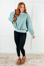 Load image into Gallery viewer, Beyond the Basics Pullover in Blue Grey