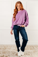 Load image into Gallery viewer, Beyond the Basics Pullover in Violet