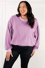 Load image into Gallery viewer, Beyond the Basics Pullover in Violet