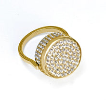 Load image into Gallery viewer, Bling Lip Balm Ring - 14K Gold - Get Balmy