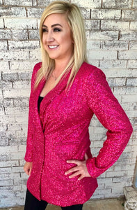 Blinging Blazer - 2 Color Options - Sterling Kreek