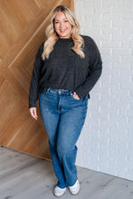 Load image into Gallery viewer, Casual Tuesday Ribbed Knit Sweater in Black