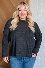 Load image into Gallery viewer, Casual Tuesday Ribbed Knit Sweater in Black