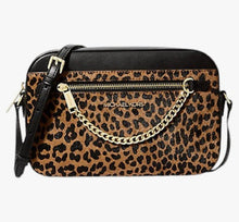 Load image into Gallery viewer, Jet Set Large Leopard Cross Body - Michael Kors