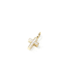 Load image into Gallery viewer, Crystal Cross Charm - 2 Colors - The Sis Kiss