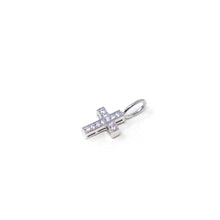 Load image into Gallery viewer, Crystal Cross Charm - 2 Colors - The Sis Kiss