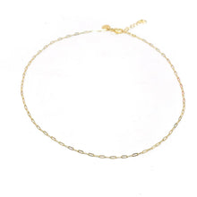 Load image into Gallery viewer, Mini Paperclip Chain Necklace - The Sis Kiss