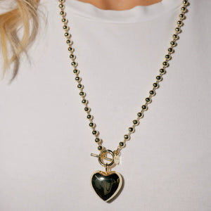 Puffy Heart Charm - 2 Colors - The Sis Kiss