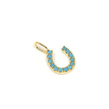 Load image into Gallery viewer, Lucky Horseshoe Charm - 2 Colors - The Sis Kiss