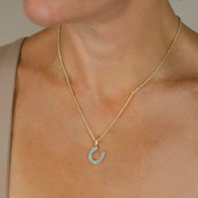 Load image into Gallery viewer, Lucky Horseshoe Charm - 2 Colors - The Sis Kiss