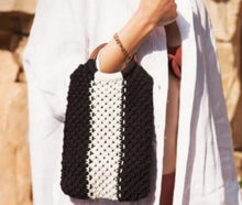 Load image into Gallery viewer, Laude the Label, Gabby, mini macramé bag