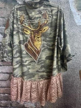 Load image into Gallery viewer, Camo Pearl Deer Duster - A Rare Bird