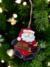 Load image into Gallery viewer, Santa Wine Ornaments - Hand Painted