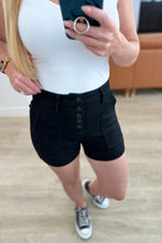 Load image into Gallery viewer, Reagan High Rise Button Fly Trouser Shorts