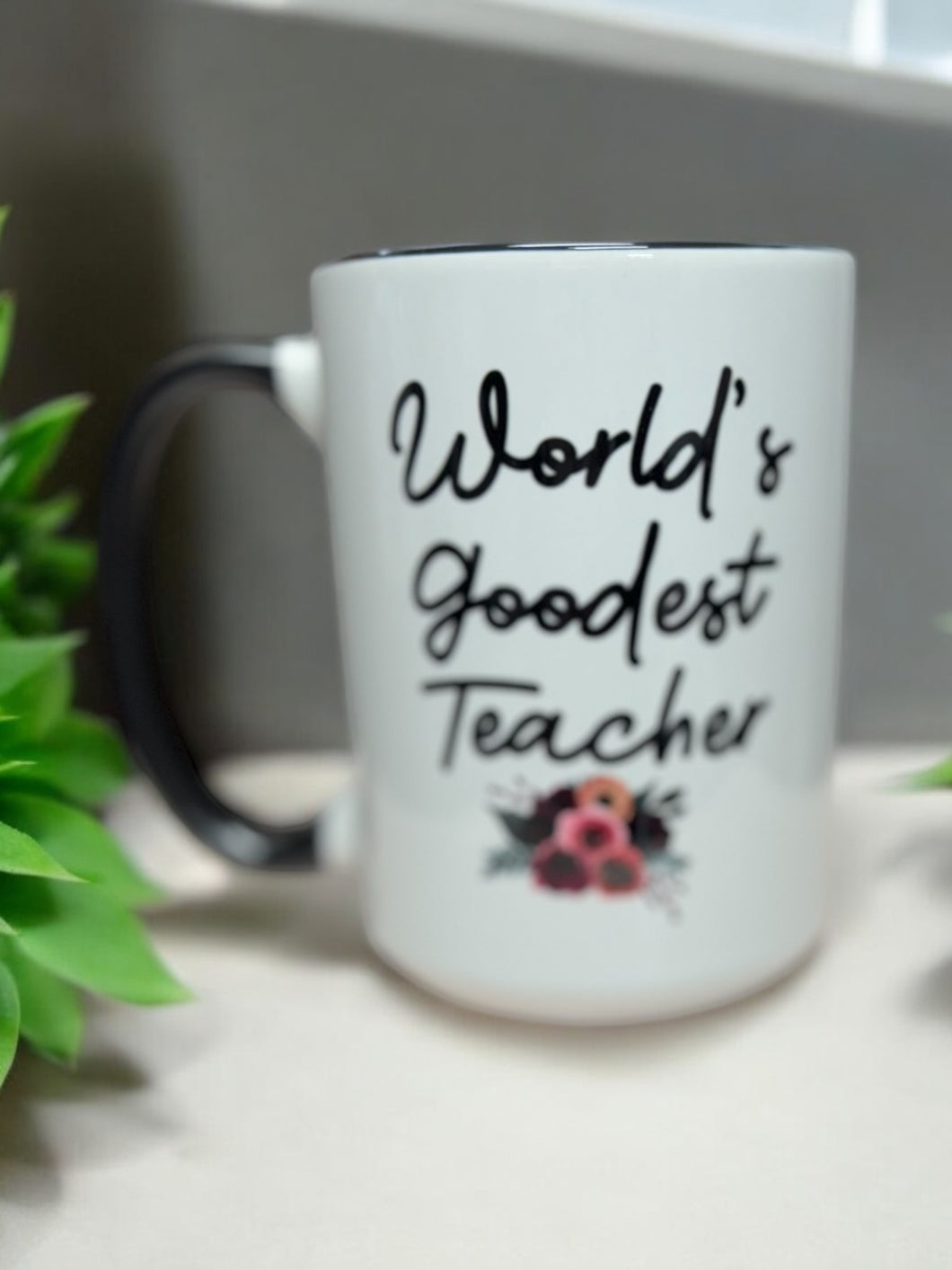 World’s Goodest Teacher  Mugsby Coffee Mug