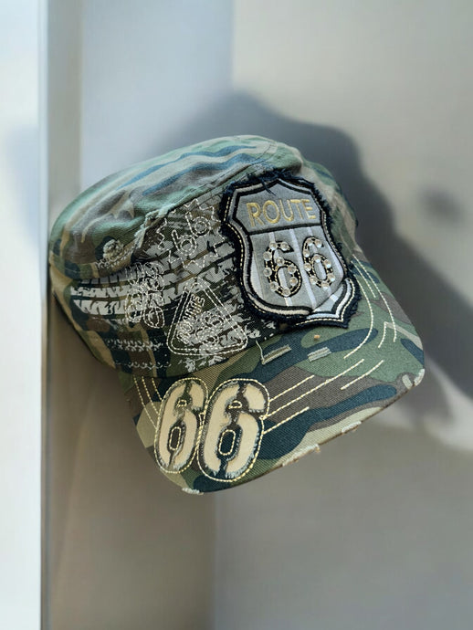 Route 66 Cadet Cap - Embroidery Patch