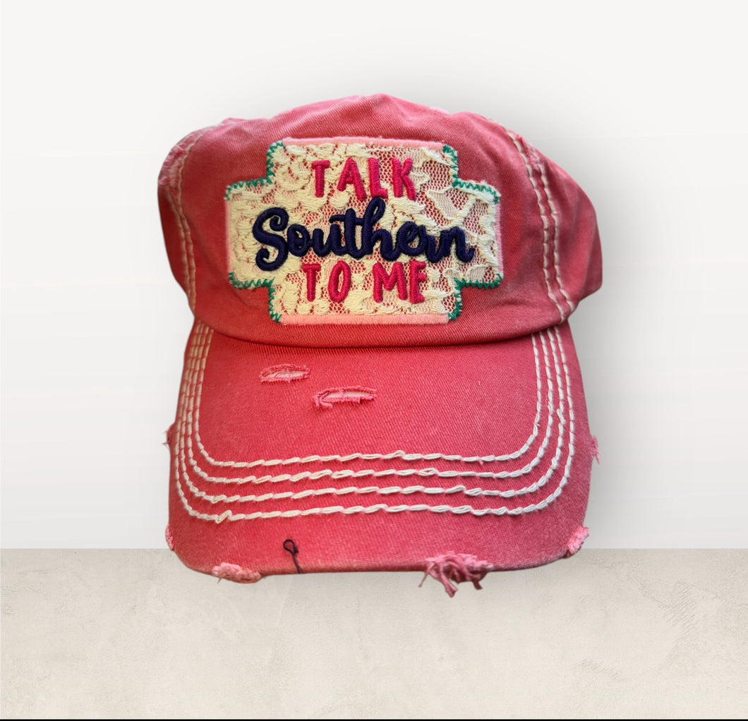 Talk Southern To Me - Embroidery Patch