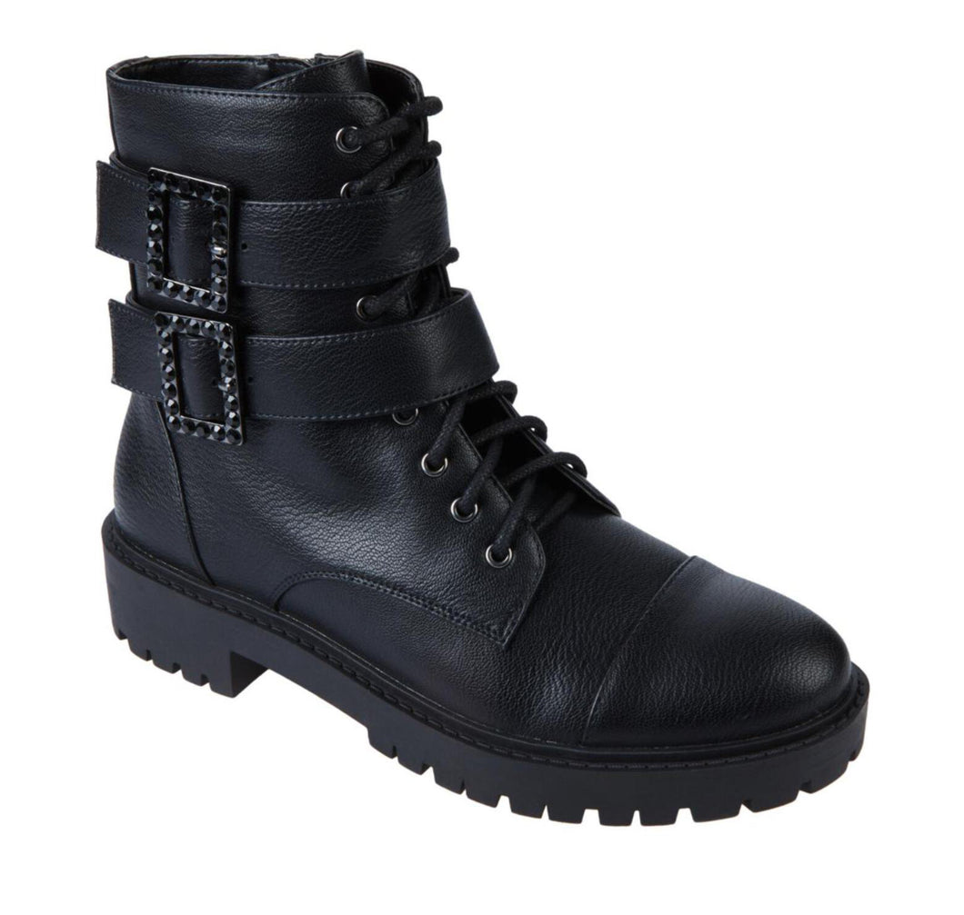 Jessica Simpson Kerina Lug Boot - Black or White