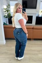 Load image into Gallery viewer, Leila High Rise Cargo Straight Jeans - Judy Blue