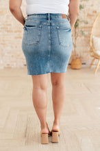 Load image into Gallery viewer, Carol High Rise Rigid Magic Denim Skirt