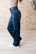 Load image into Gallery viewer, Leila High Rise Cargo Straight Jeans - Judy Blue