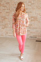 Load image into Gallery viewer, Magic Ankle Crop Skinny Pants in Spring Strawberry - Dear Scarlett