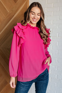 My Good Graces Ruffled Top