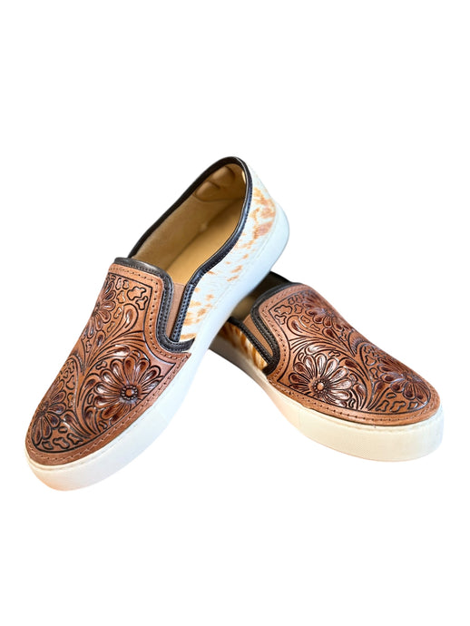 Myra Hand Tooled Sneaker