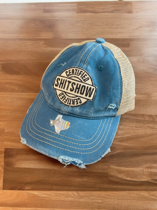 Certified Shit Show Cap - Embroidery Patch