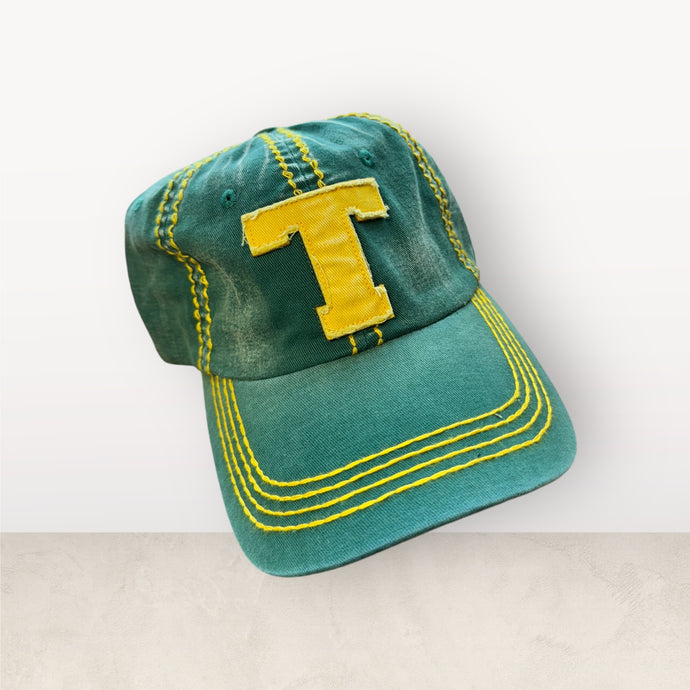 T Green / Yellow Cap - Applique