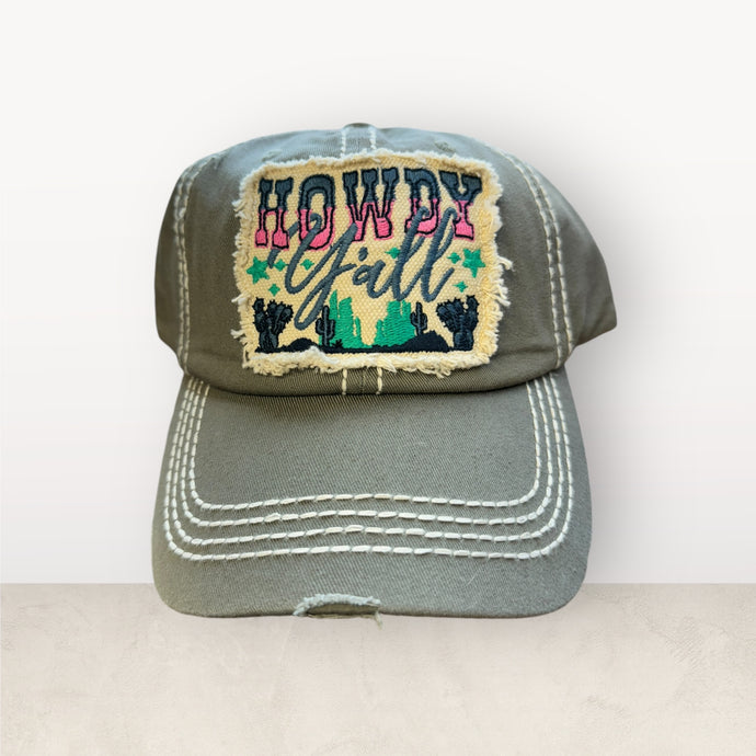 Howdy Ya’ll   - Embroidery Patch