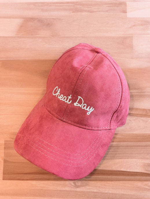 Cheat Day Cap - Ultra Suede - Embroidery