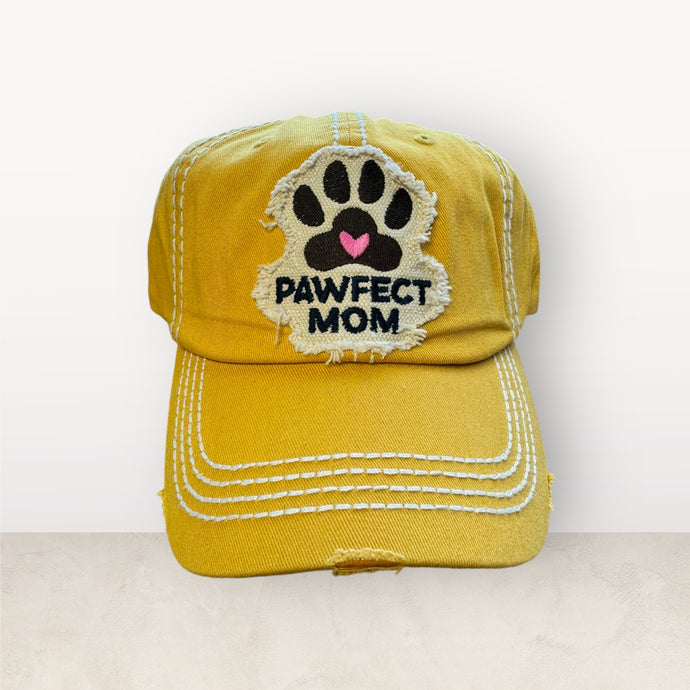 Pawfect Mom Cap - Embroidery Patch