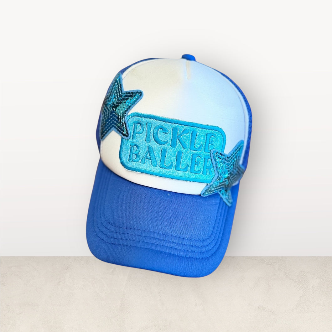 Pickle Ball Cap - Embroidery and Patched