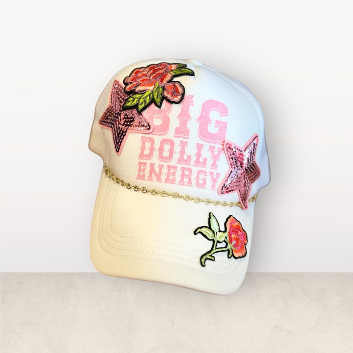 Big Dolly Energy Cap- Embroidery and Patched