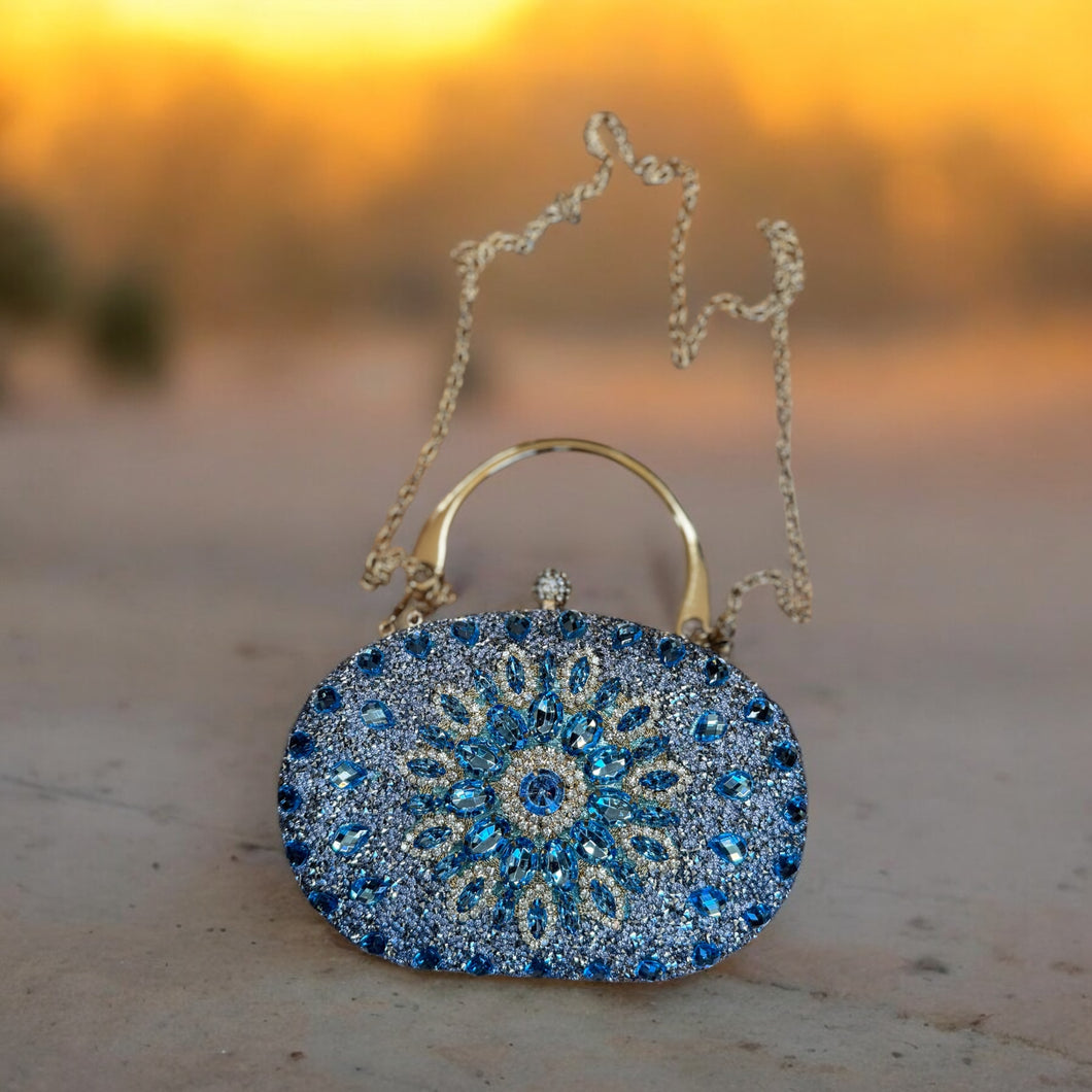 Ramla Crystal Evening Purse