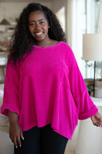 Load image into Gallery viewer, Pink Thoughts Chenille Blouse