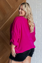 Load image into Gallery viewer, Pink Thoughts Chenille Blouse