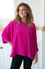 Load image into Gallery viewer, Pink Thoughts Chenille Blouse