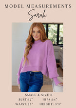 Load image into Gallery viewer, Beyond the Basics Pullover in Violet