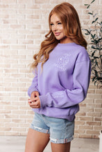 Load image into Gallery viewer, Stay Delulu Scuba Sweatshirt Periwinkle