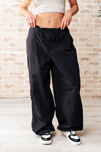 Step Up Joggers in Black - Rae Mode