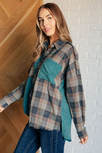 Load image into Gallery viewer, Tied for Time Thermal Plaid Button Up