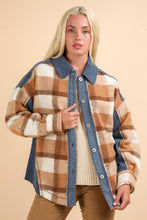 Load image into Gallery viewer, Pinky Plaid Shacket - Very J